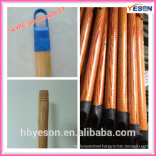 pvc covering broom stick/hard wood broom stick/low price broom stick